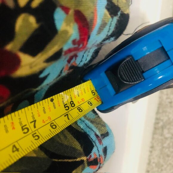 12PM by Mon Ami Maxi Dress – Size M – Striped & Floral Print – Long Sleeve - Picture 7 of 9